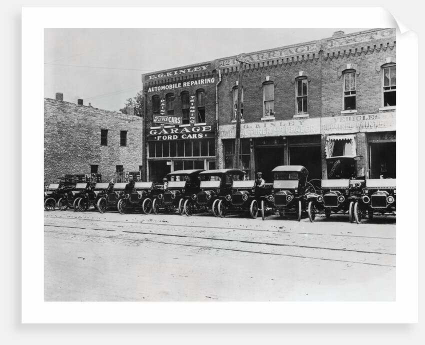 Ford Motor Car Sales Office by Anonymous