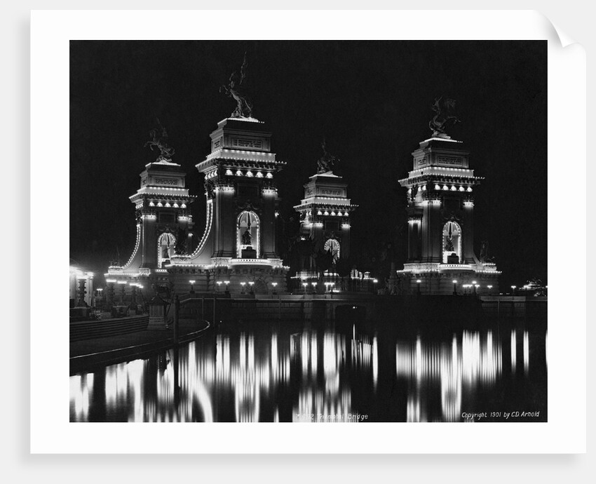 Triumphal Bridge Illuminated by Anonymous