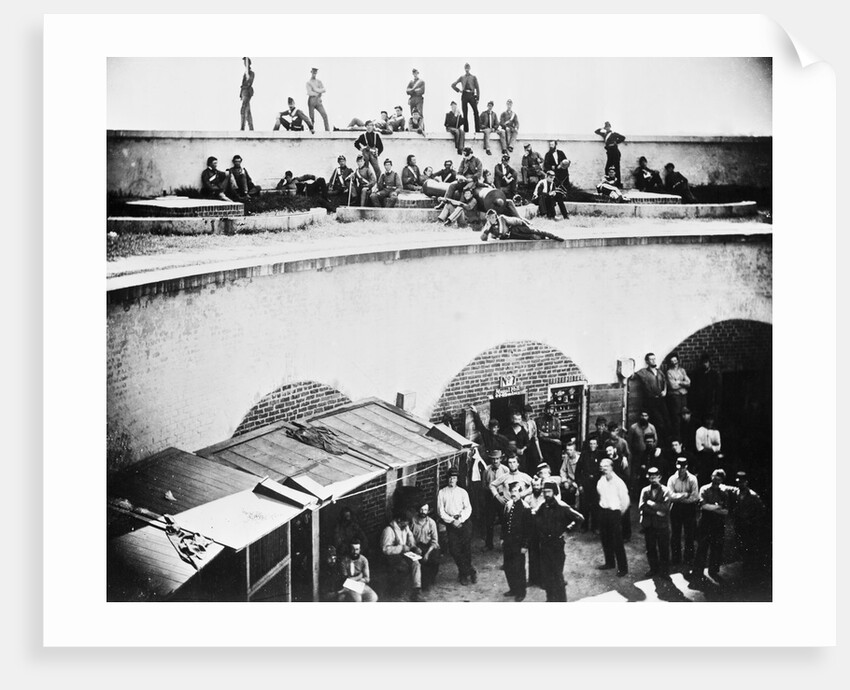 Cadets Guiding Prisoners by Anonymous
