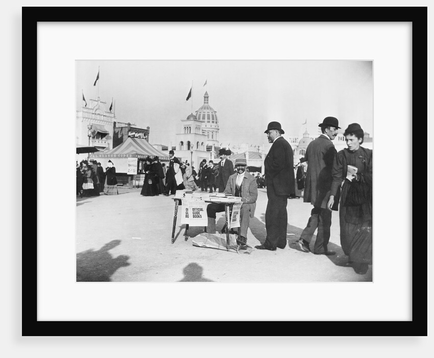 People Gathering at World's Fair by Anonymous