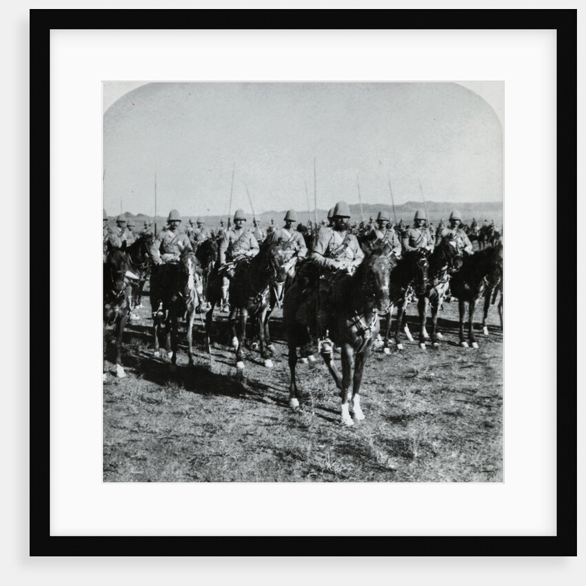 General French and His Men on Horseback During Boer War by Anonymous