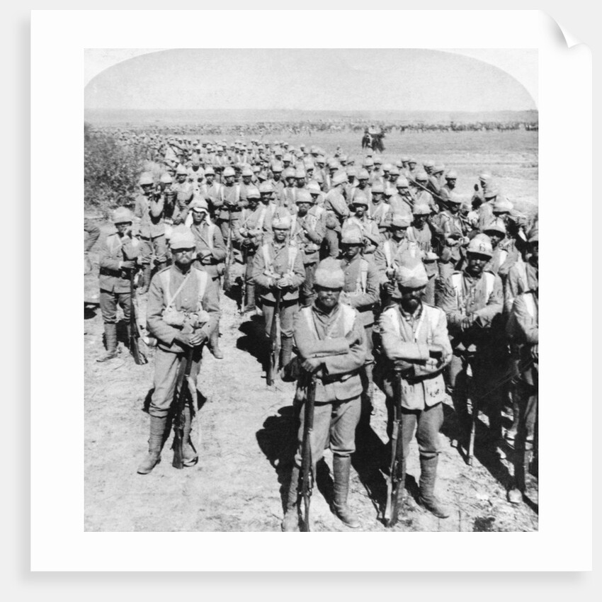 Soldiers Posing by Anonymous