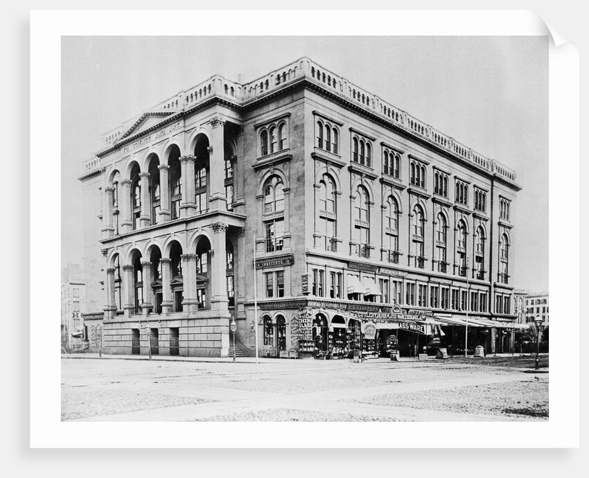 Cooper Union Institute in the 1860s by Anonymous