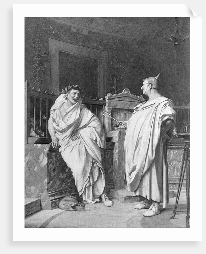 Two Roman "Augures" by Anonymous