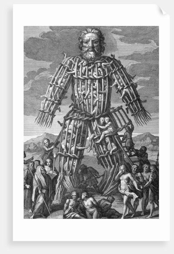 Colossus Made of Twigs by Anonymous