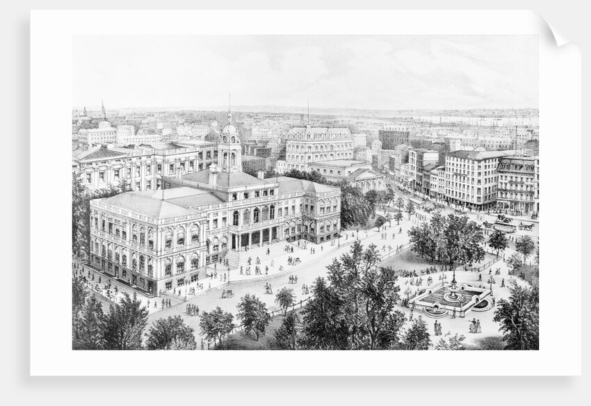 City Hall Court House by Anonymous