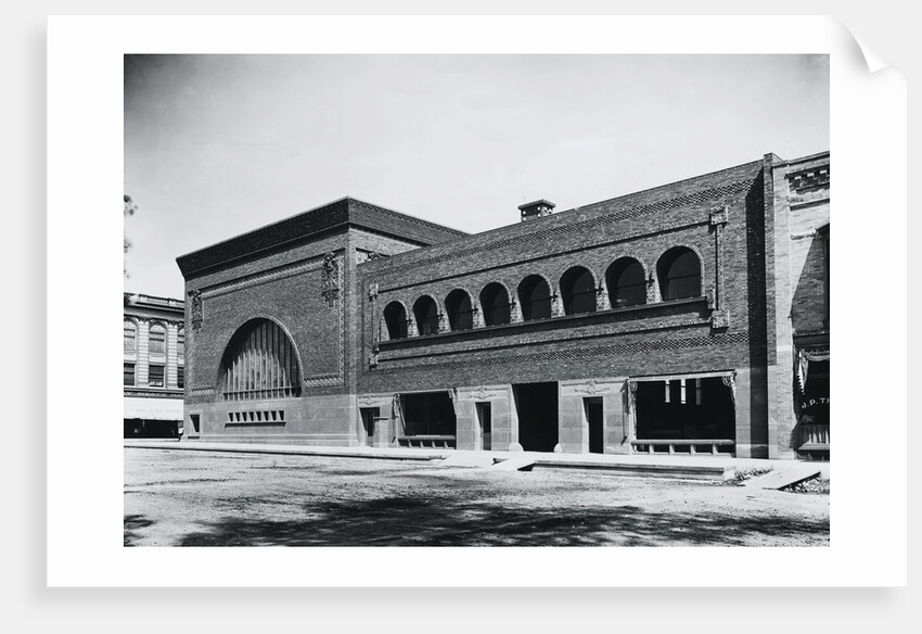 Exterior View of the National Farmers Bank by Louis Sullivan