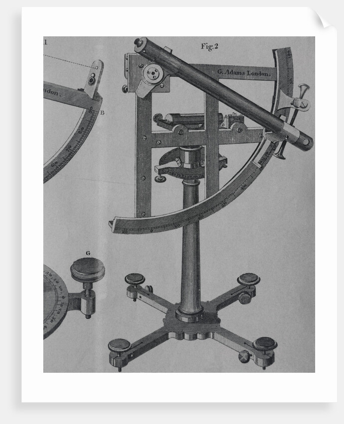 Illustration of Bird's Quadrant by Anonymous