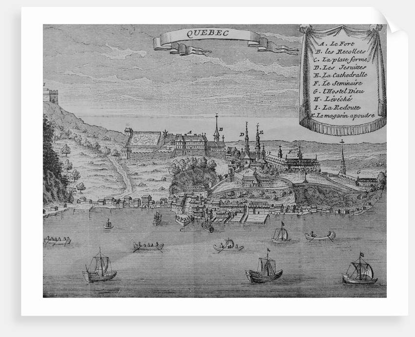 City of Quebec by Anonymous