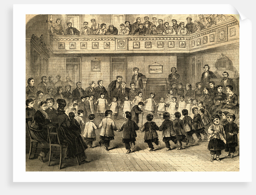 Children Dancing in Circle by Anonymous