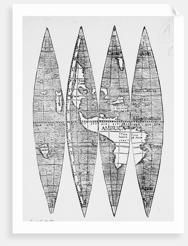 Map from 16th Century by Anonymous