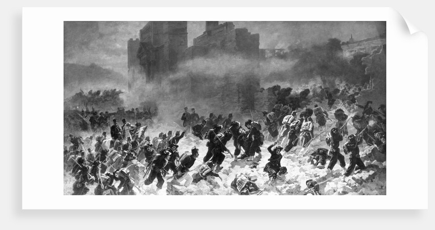 Revolutionary Forces Capturing Rome by Anonymous