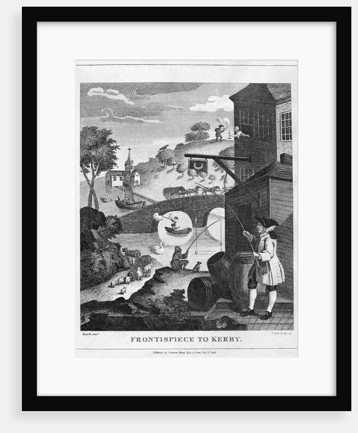 Hogarth Print on Perspective by Anonymous