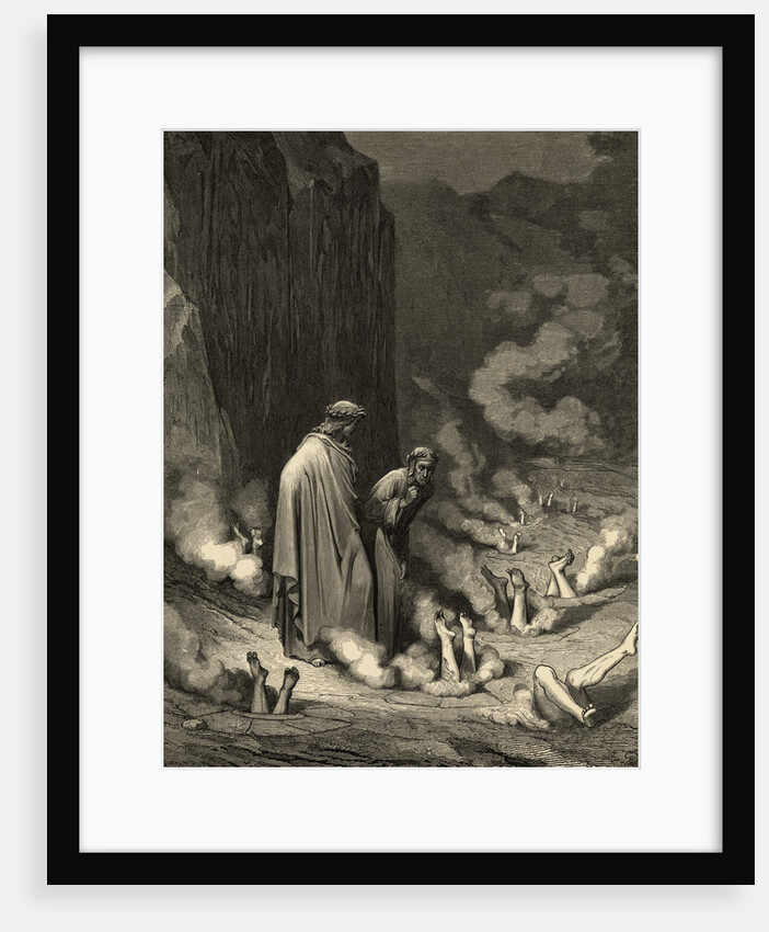 Scene from Dante's Inferno by Anonymous