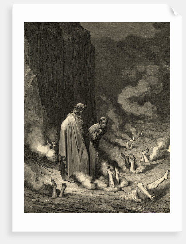 Scene from Dante's Inferno by Anonymous