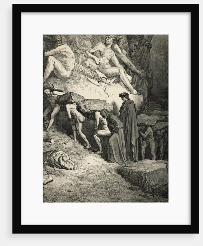 Scene from Dante's Inferno by Anonymous
