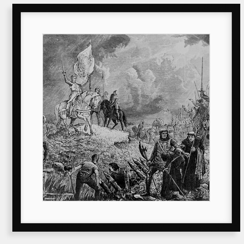 Robert Bruce Advancing His Troops by Anonymous