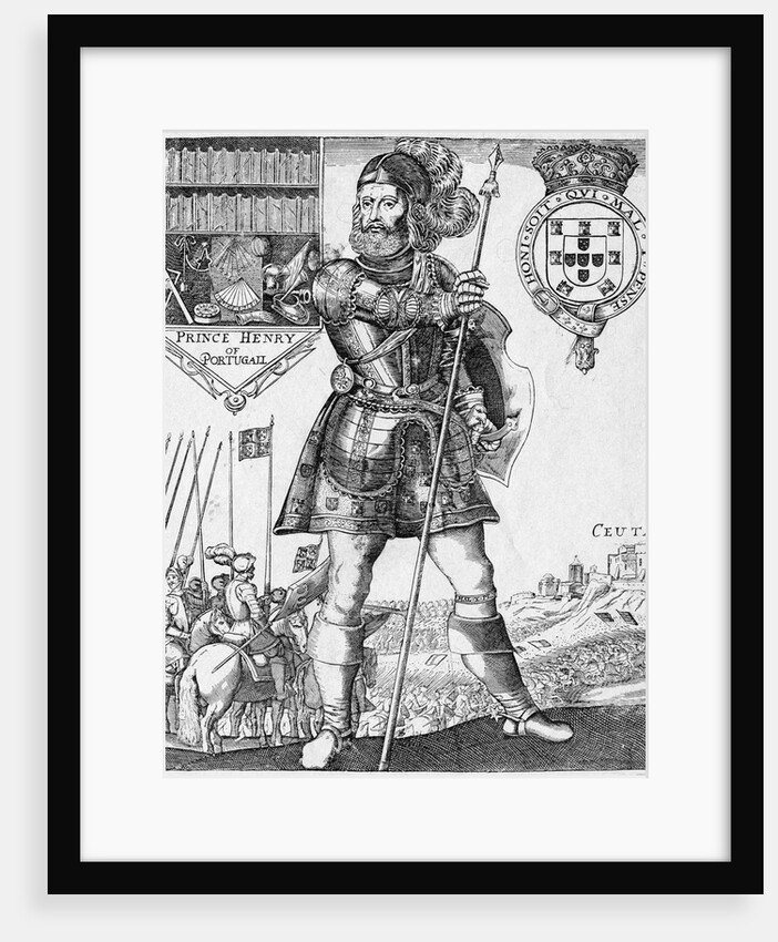 Prince Henry the Navigator in Armor by Anonymous