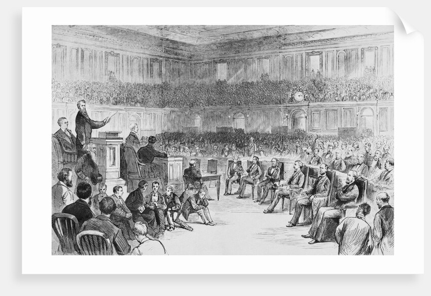 Illustration Depicting Politicians During Contest of a Florida Vote by Anonymous