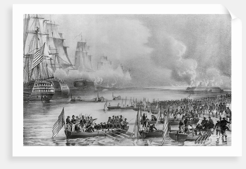 American Forces Landing at Vera Cruz by Anonymous