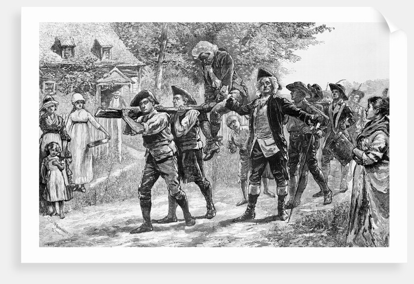 Men Carrying Prisoner by Anonymous