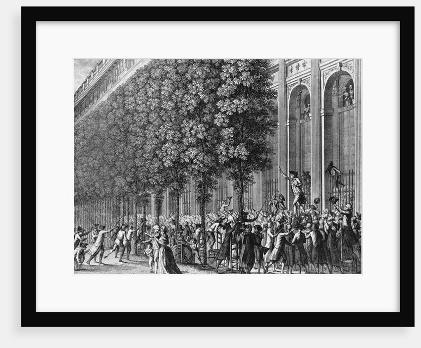 Camille Desmoulins Urging Crowd to Take up Arms by Anonymous