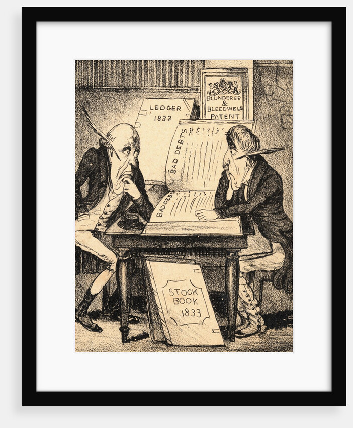 Bookkeepers Reviewing Accounts by Anonymous