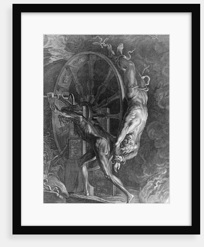 Ixion Bound to Revolving Wheel by Anonymous