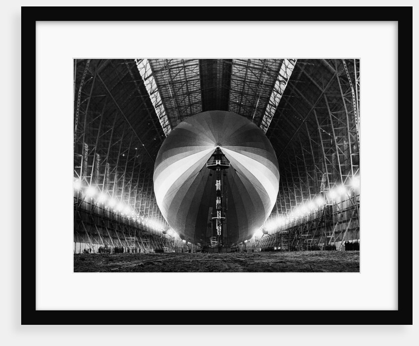 Observers at Hindenburg Hangar by Anonymous