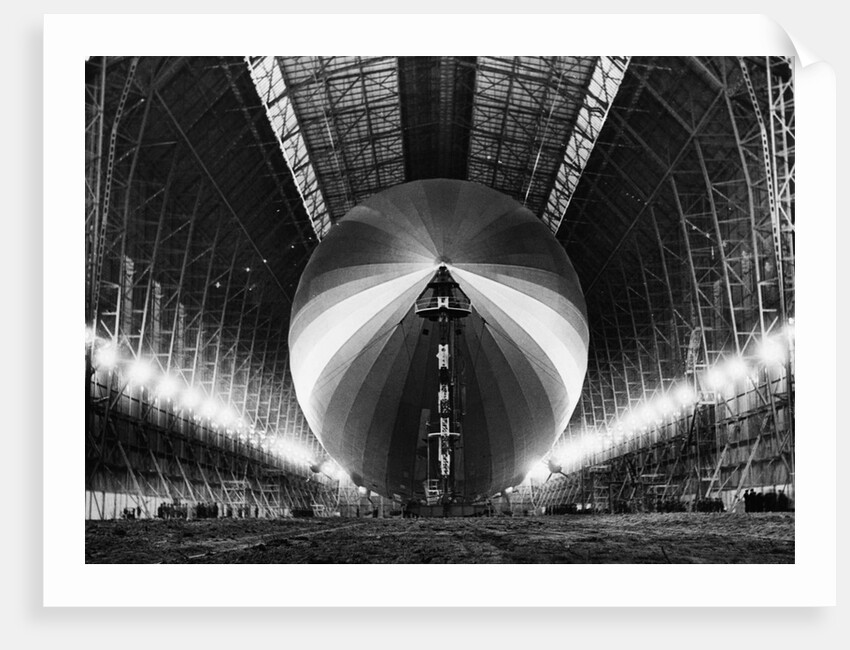 Observers at Hindenburg Hangar by Anonymous