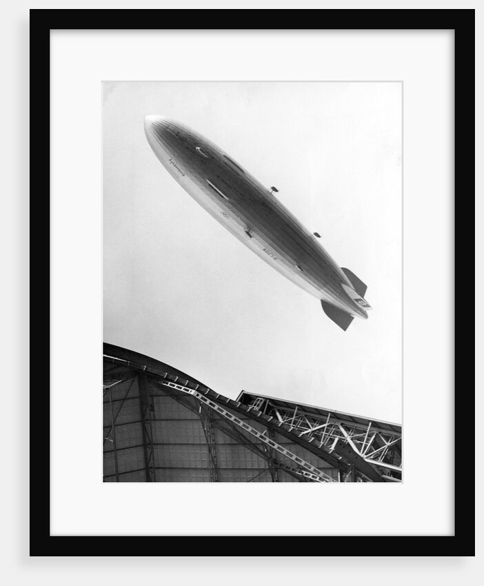 Hindenburg in Flight by Anonymous