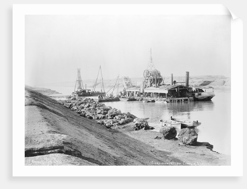 Construction on the Suez Canal by Anonymous
