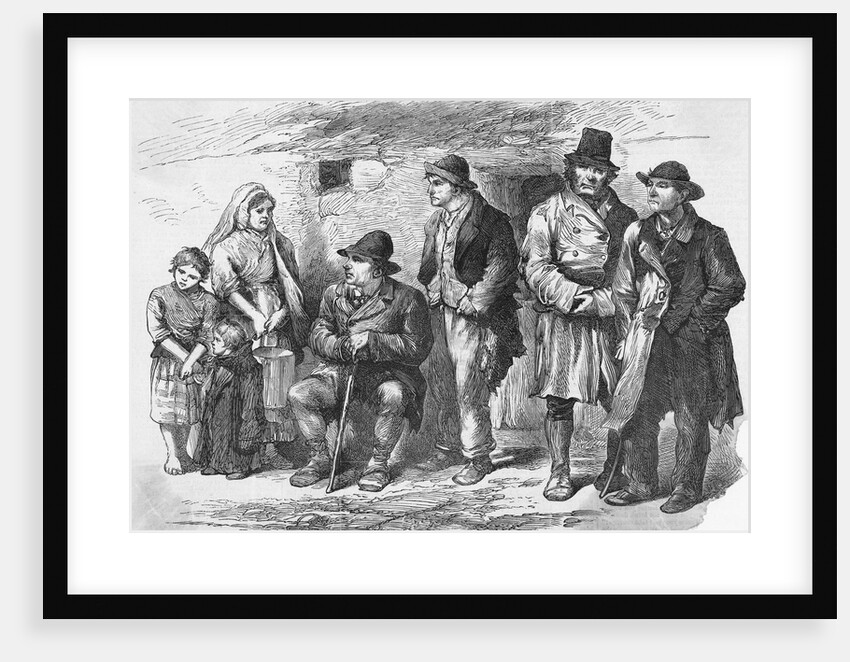 Impoverished Irish Farmers by Anonymous