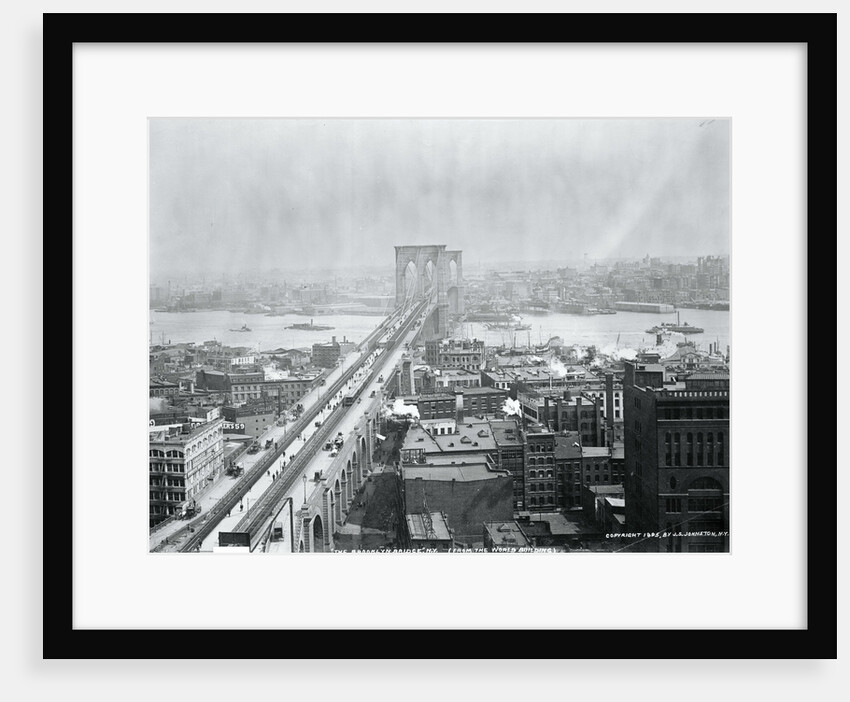Brooklyn Bridge from World Building by Anonymous