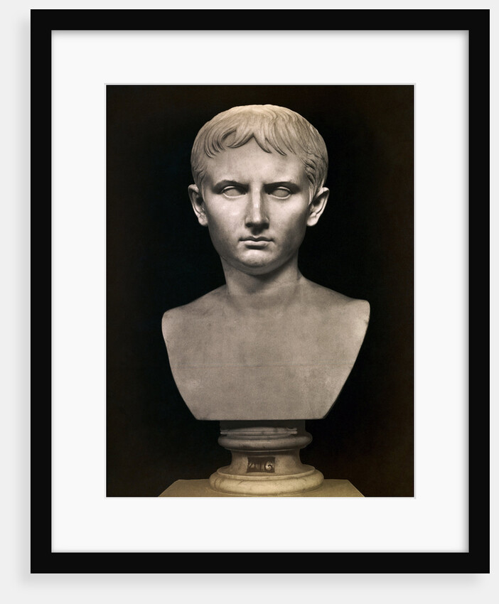 Bust of Augustus Caesar by Anonymous