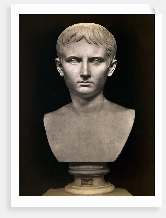 Bust of Augustus Caesar by Anonymous