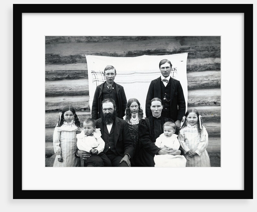 Minnesota Farm Family by Anonymous