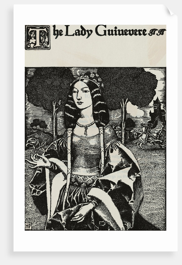 Portrait of Queen Guinevere by Anonymous