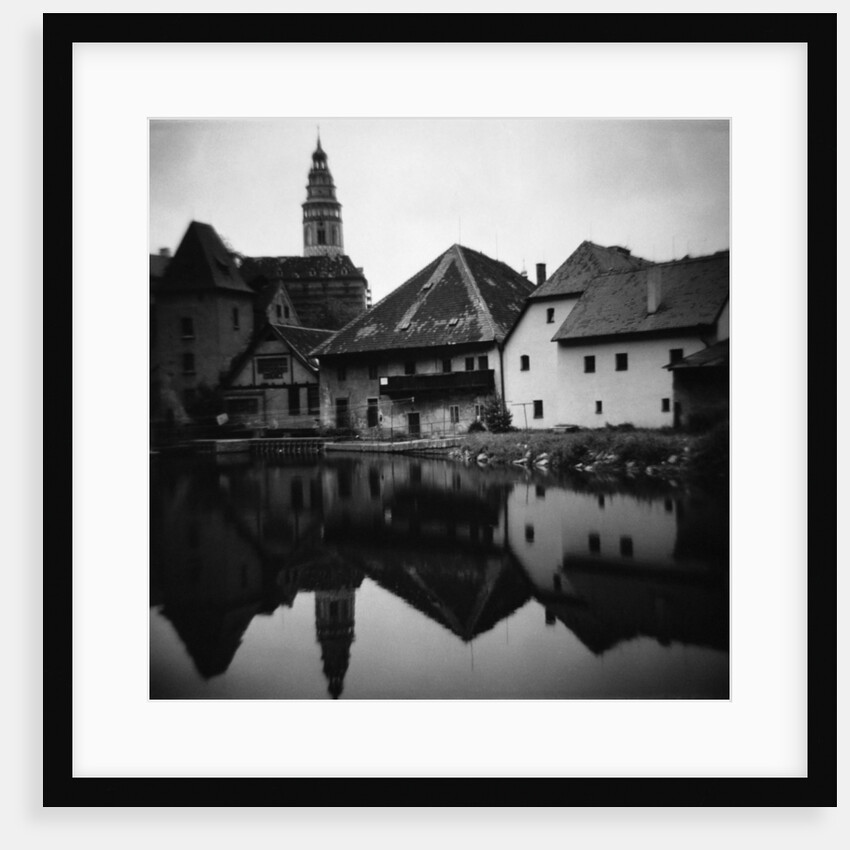 Houses Along the Vltava River by Anonymous