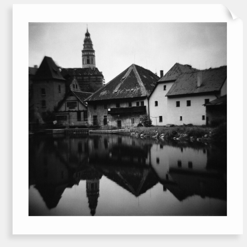 Houses Along the Vltava River by Anonymous