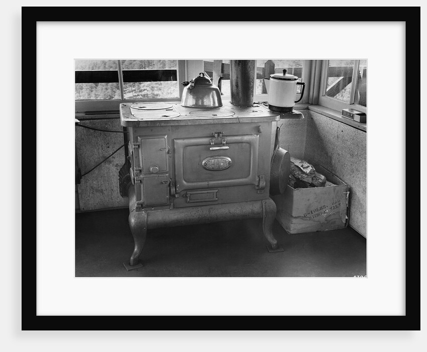 Wood Stove in Bullock Lookout by Anonymous