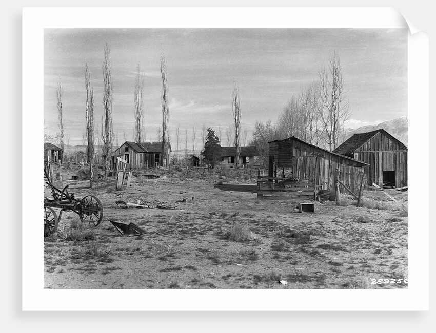 Abandoned Ranch in Owens Valley by Anonymous