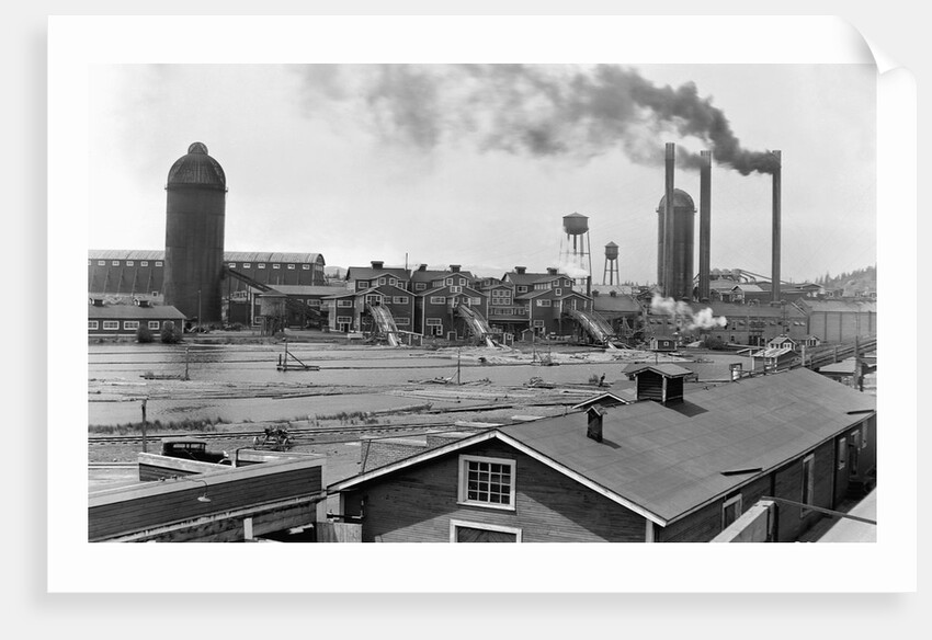 Oregon Sawmill by Anonymous
