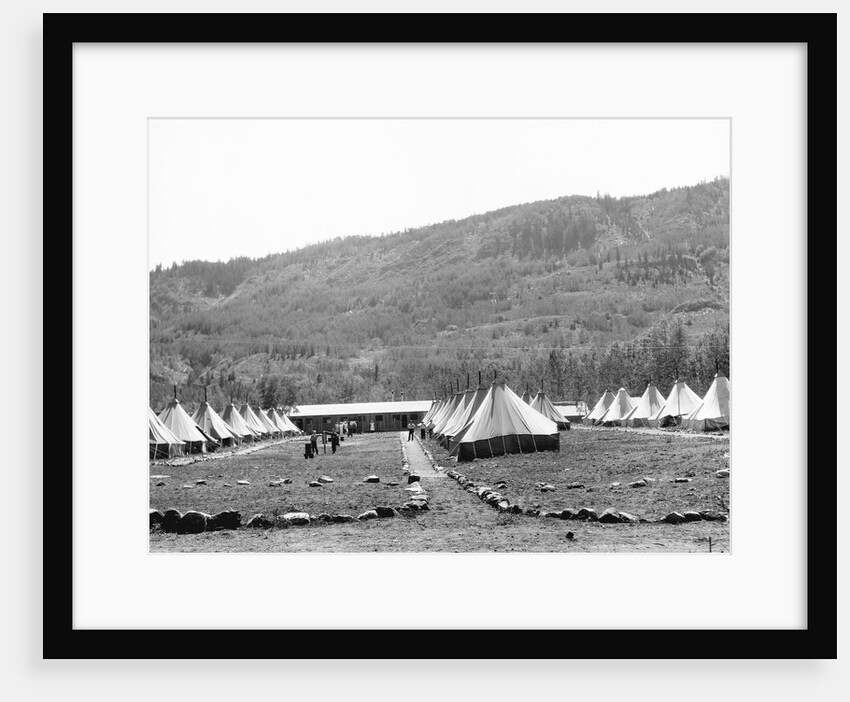 CCC Camp in Wasatch National Forest by Anonymous