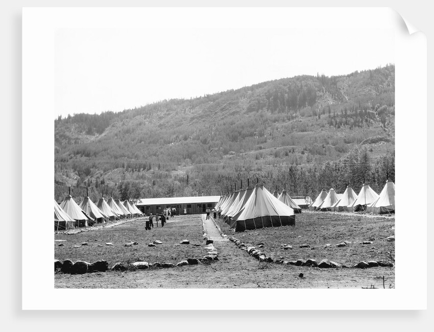 CCC Camp in Wasatch National Forest by Anonymous