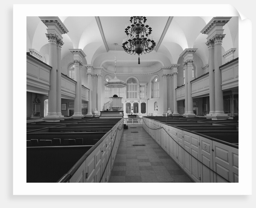 King's Chapel, Boston by Anonymous