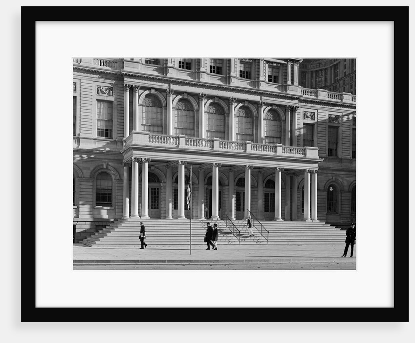 Entrance to City Hall by Anonymous
