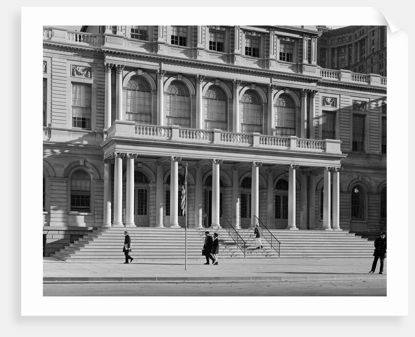 Entrance to City Hall by Anonymous