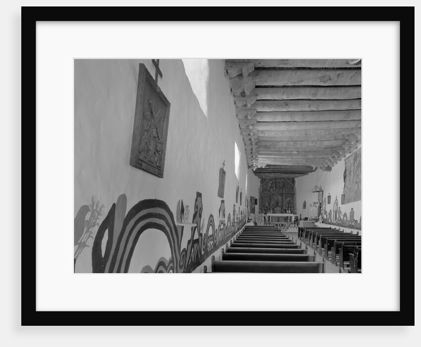 Nave of the Mission Church of San Jose de la Laguna by Anonymous