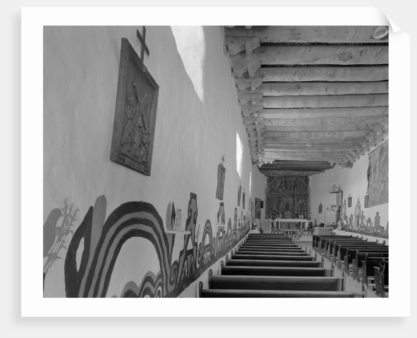 Nave of the Mission Church of San Jose de la Laguna by Anonymous